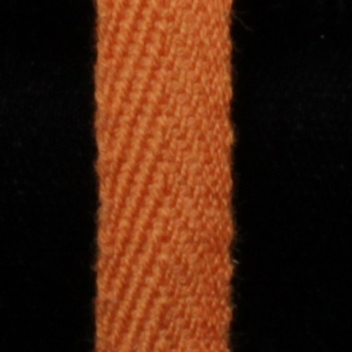 Orange Solid Twill Craft Ribbon 0.37" x 120 Yards - IMAGE 1