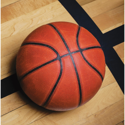 2-Ply Basketball Disposable Luncheon Napkins - 6.5" - Club Pack of 192 - IMAGE 1