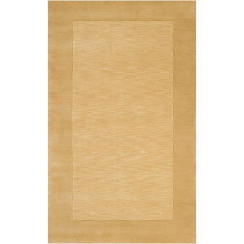 5' x 8' Tawny Brown and Sand Beige Hand Loomed Rectangular Area Throw Rug - IMAGE 1