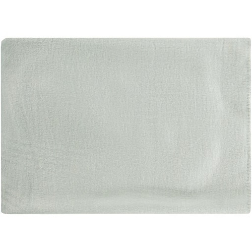 Harbor Gray Solid Rectangular Throw Blanket 50" x 67" - IMAGE 1