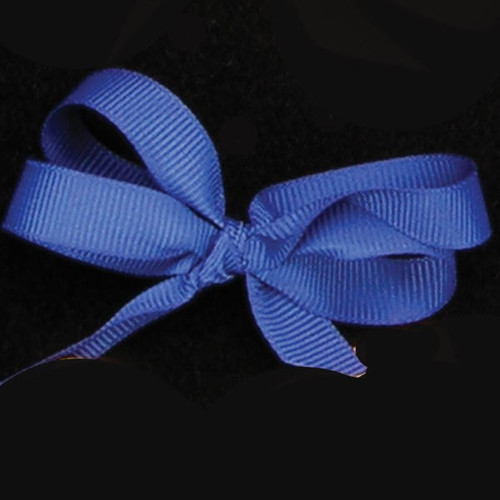 Royal Blue Woven Edge Grosgrain Craft Ribbon 1.5" x 88 Yards - IMAGE 1