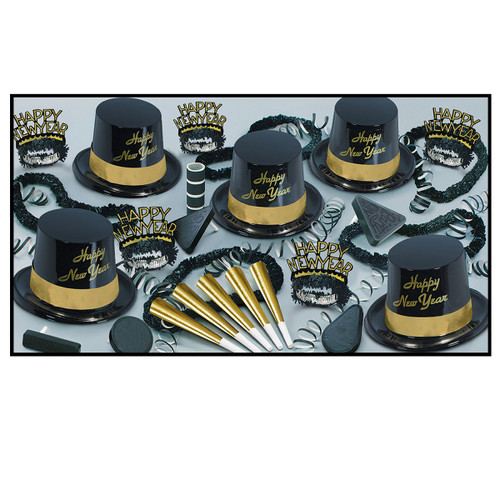 The Gold Legacy Kit For 10 People for New Year's Eve - IMAGE 1