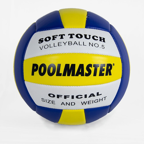 8" Yellow and Soft Touch Volleyball Swimming Pool Accessory - IMAGE 1