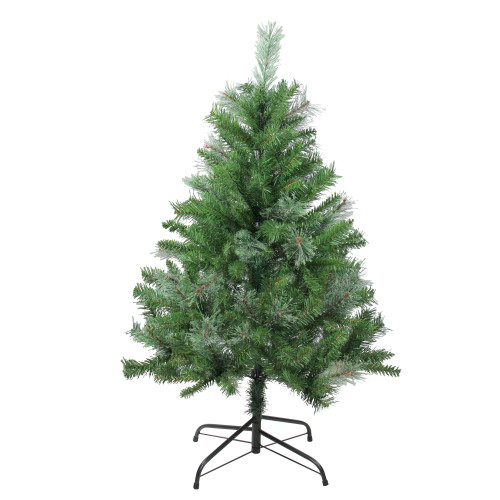 Medium Mixed Cashmere Pine  Artificial Christmas Tree - 4' - Unlit - IMAGE 1