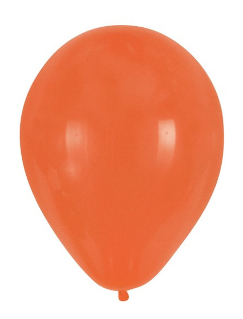 Club Pack of 180 Sunkissed Orange Latex Party Balloons 12" - IMAGE 1