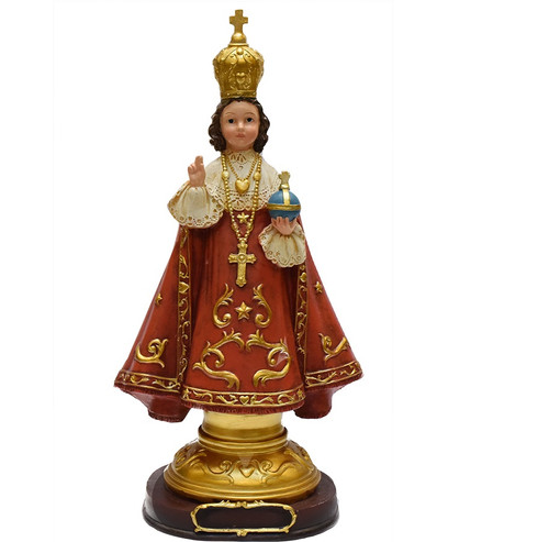 12" Santo Nino Infant of Prague with Gold Accents Religious Christmas Table Top Figure - IMAGE 1