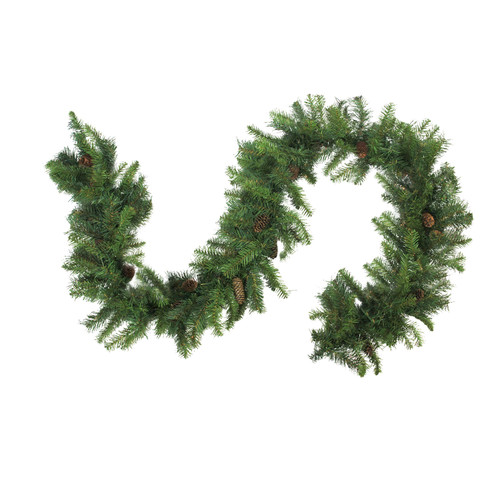 50' x 14" Dakota Red Pine Commercial Artificial Christmas Garland - Unlit - IMAGE 1
