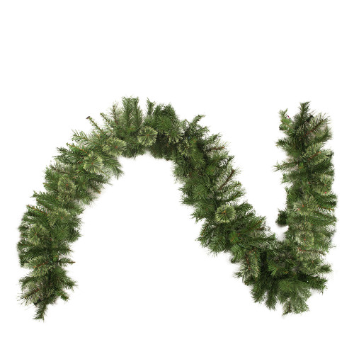 Cashmere Mixed Pine Commercial Artificial Christmas Garland - 50' x 14" - Unlit - IMAGE 1