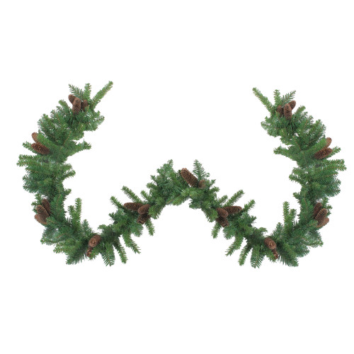 9' x 14" Dakota Red Pine Artificial Christmas Garland - Unlit - IMAGE 1