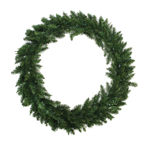 Green Buffalo Fir Artificial Christmas Wreath - 72-Inch, Unlit - IMAGE 1