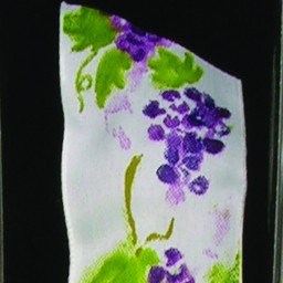 White and Purple Grapes on the Vine Garden Wired Craft Ribbon 1.5" x 27 Yards - IMAGE 1