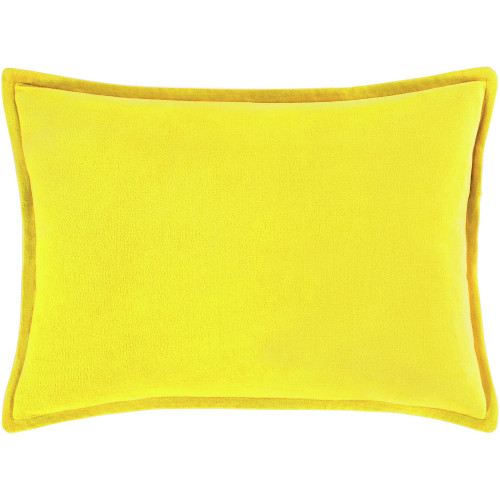 13" x 20" Chastity's Blush of Pureness Lemon Glacier Yellow Decorative Throw Pillow - IMAGE 1