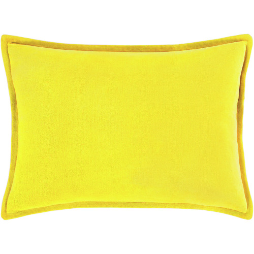 13" x 20" Chastity's Blush of Pureness Lemon Glacier Yellow Decorative Throw Pillow - Down Filler - IMAGE 1