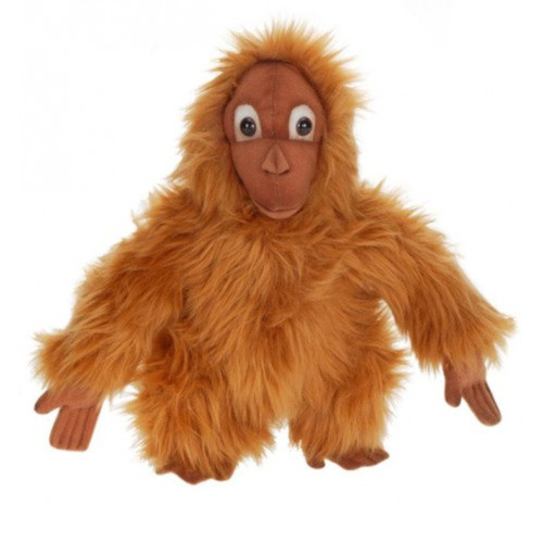 Handcrafted Plush Orangutan Stuffed Animals - 10.25" - Set of 6 - IMAGE 1
