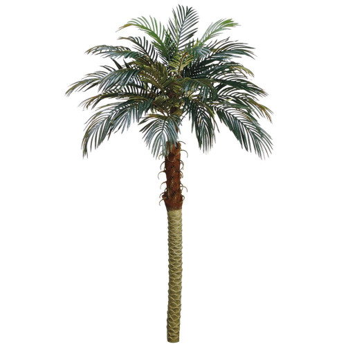 Artificial Two-Tone Phoenix Palm Trees - 6' - Green - Set of 2 - IMAGE 1