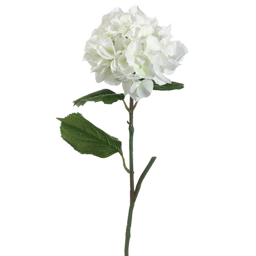 Pack of 12 Cream Colored Hydrangea Flower Artificial Floral Craft Sprays 23" - IMAGE 1