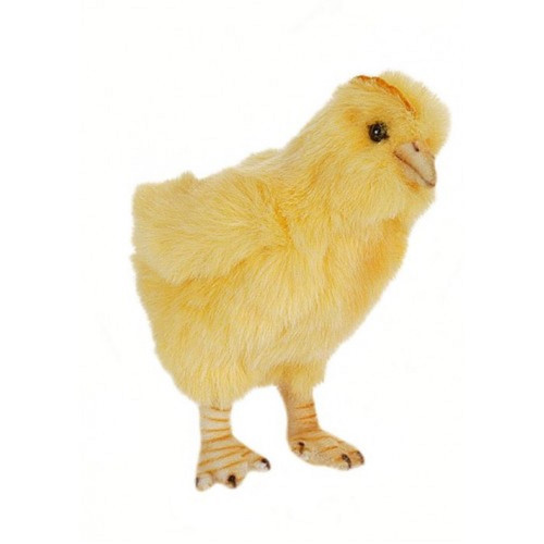 Set of 6 Yellow Handcrafted Soft Plush Hen Chick Stuffed Animals 4.75" - IMAGE 1
