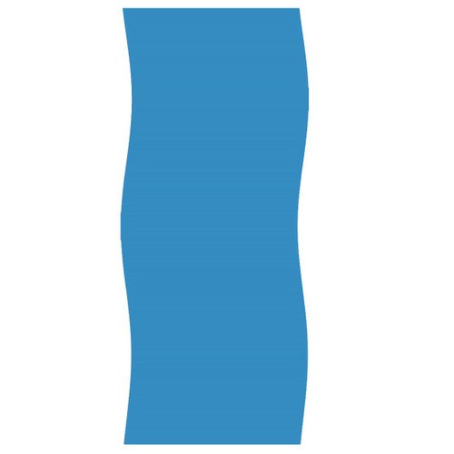 27' Blue Round Overlap Above Ground Swimming Pool Liner - IMAGE 1