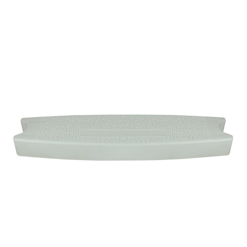 19.75" White Molded Swimming Pool Ladder Replacement Step - IMAGE 1