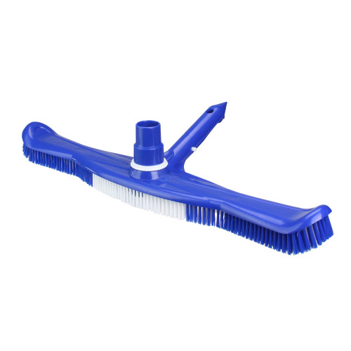 20" Blue Swimming Pool Vacuum Brush Head with Swivel - IMAGE 1