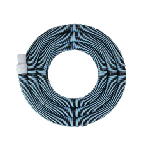 Spiral Wound Vacuum Swimming Pool Hose with Swivel Cuff - 18' x 1.25" - Blue - IMAGE 1