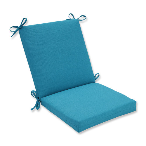 Solid Outdoor Patio Chair Cushion - 36.5" - Blue - IMAGE 1