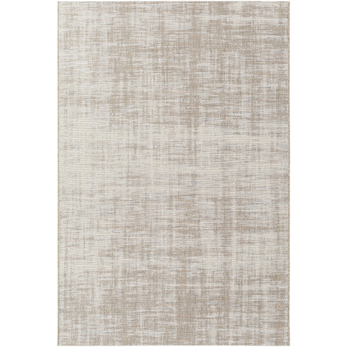 4' x 5.6' Classic Luxury Ash Gray, Dark French Beige and Light Yellow Area Throw Rug - IMAGE 1