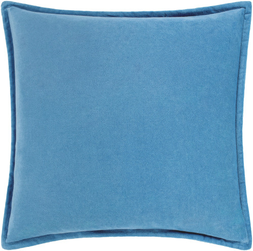 18" Shaded Sky Blue Contemporary Woven Decorative Throw Pillow - IMAGE 1