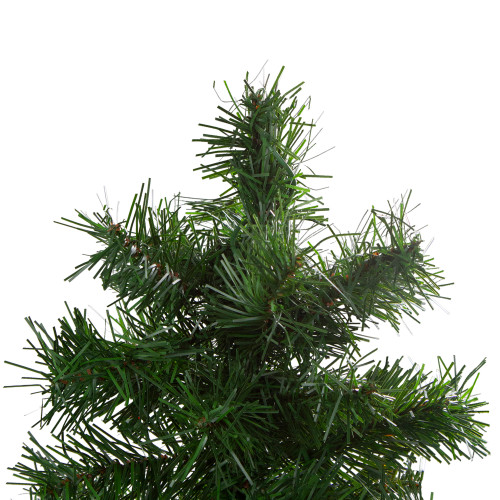 Set of 3 Slim Woodland Alpine Artificial Christmas Trees 5' - Unlit ...