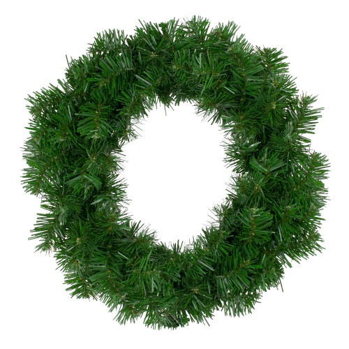 Deluxe Windsor Pine Artificial Christmas Wreath - 16-Inch - Unlit - IMAGE 1