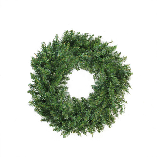 Buffalo Fir Artificial Christmas Wreath - 24" - Unlit - IMAGE 1
