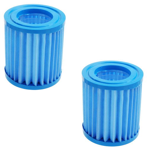 7" Blue Inorganic Antimicrobial Pool Replacement Filters - Set of 2 - IMAGE 1