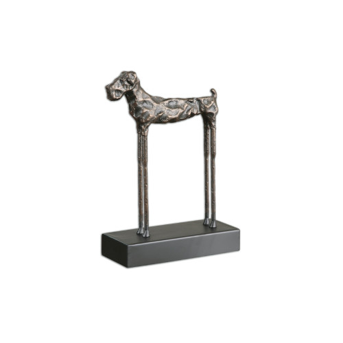 Cast Iron Dog Tabletop Decoration - 13" - IMAGE 1