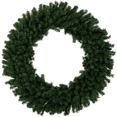 Canadian Pine Artificial Christmas Wreath - 48" - Unlit - IMAGE 1