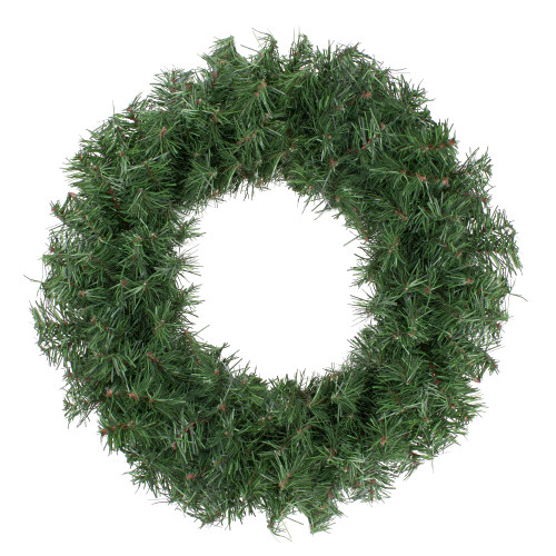 Canadian Pine Artificial Christmas Wreath, 18-Inch, Unlit - IMAGE 1
