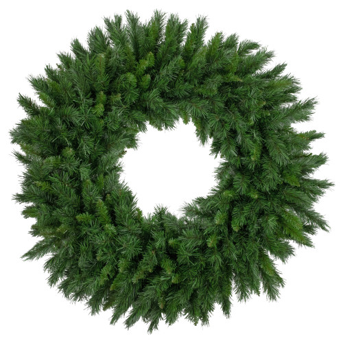 Lush Mixed Pine Artificial Christmas Wreath - 36" - Unlit - IMAGE 1