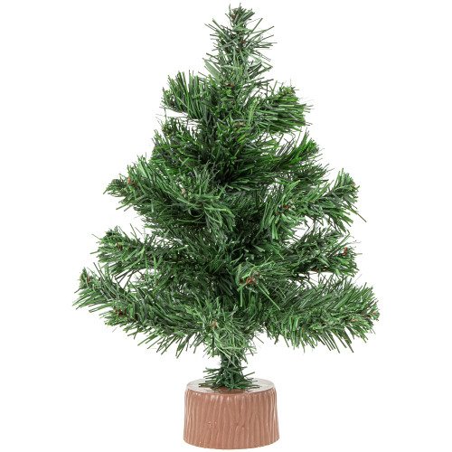 12" Mini Pine Full Artificial Christmas Tree, Unlit - IMAGE 1