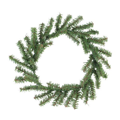 Green Mini Pine Artificial Christmas Wreath - 10-Inch, Unlit - IMAGE 1