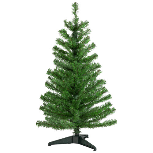 3' Two-Tone Balsam Fir Medium Artificial Christmas Tree - Unlit - IMAGE 1