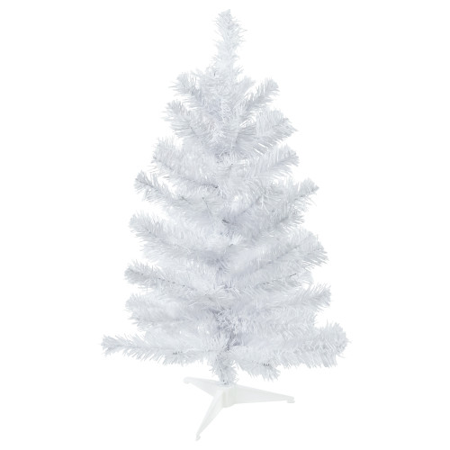 24" White Balsam Pine Mini Artificial Christmas Tree - Unlit - IMAGE 1