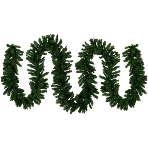 50' x 12" Balsam Pine Artificial Christmas Garland, Unlit - IMAGE 1