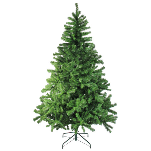 Full Two-Tone Colorado Spruce Artificial Christmas Tree - 7' - Unlit - IMAGE 1