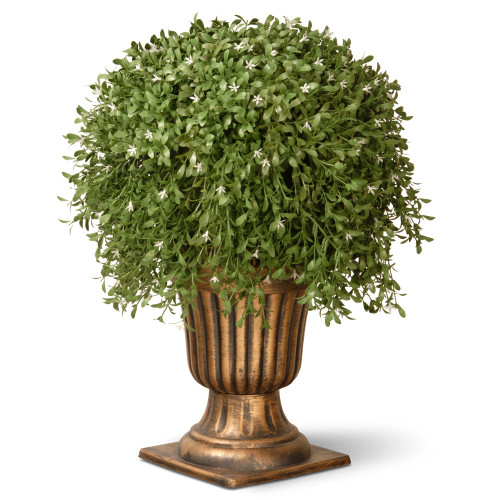 26" Potted Artificial Two-Tone Green Argentia Plant - IMAGE 1