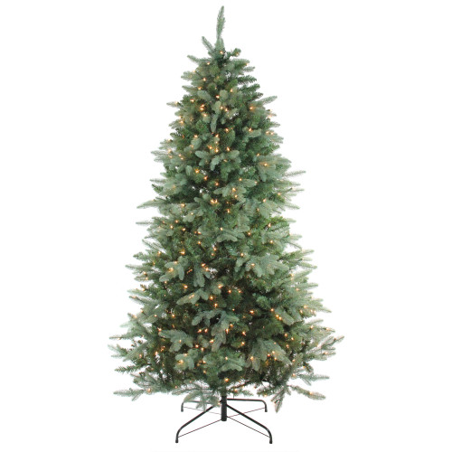 9' Pre-Lit Medium Washington Frasier Artificial Christmas Tree, Clear Lights - IMAGE 1