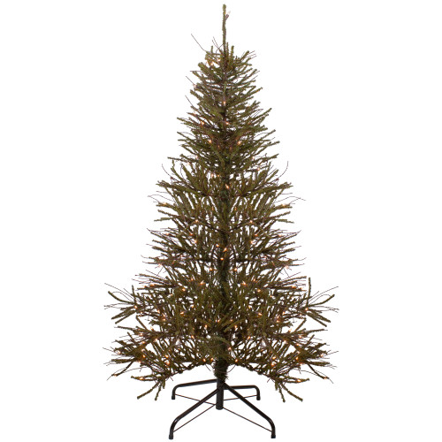6' Pre-Lit Warsaw Twig Artificial Christmas Tree - Clear Lights - IMAGE 1