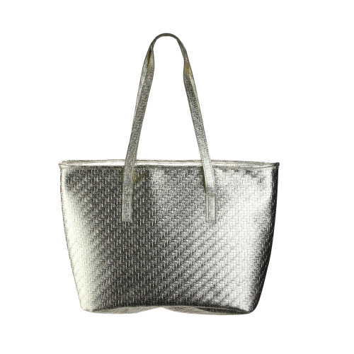 17" Iceware Insulated Champagne Weave Lunch Tote Bag - IMAGE 1