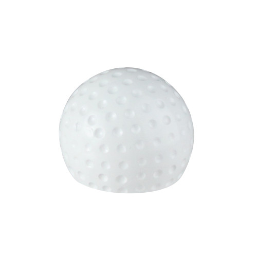 1.5" White Golf Ball Resin and Metal Novelty Handheld Bottle Opener - IMAGE 1