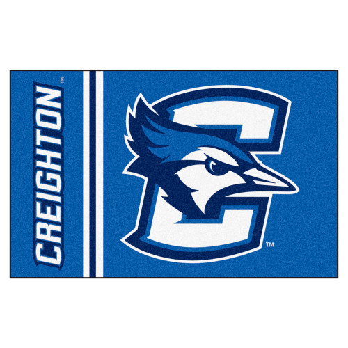 19" x 30" Blue and White NCAA Creighton University Bluejays Starter Mat - IMAGE 1