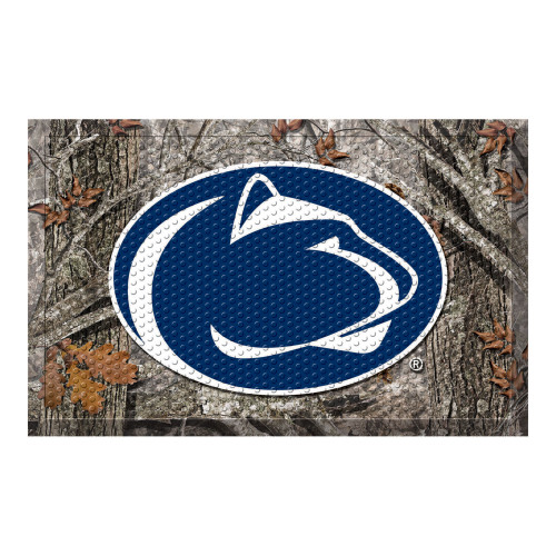 19" x 30" Gray and Blue NCAA Penn State Nittany Lions Scraper Rectangular Door Mat - IMAGE 1