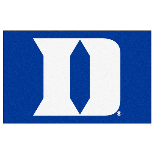 59.5" x 94.5" Blue NCAA Duke University Blue Devils Ulti-Mat Rectangular Area Rug - IMAGE 1